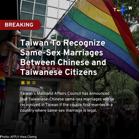are taiwanese marriages recognized in china